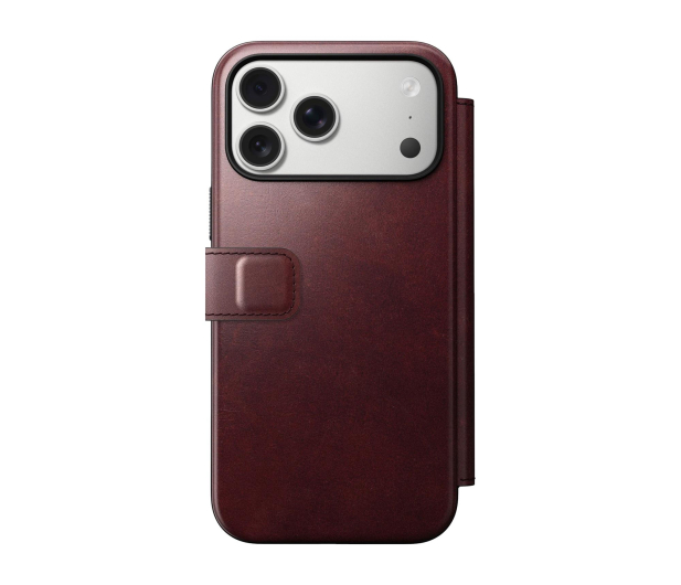 Nomad Modern Leather Folio do iPhone 17 Pro Max MagSafe burgund - 1362228 - zdjęcie 3